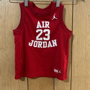 Jordan Kids Red Air 23 Jersey